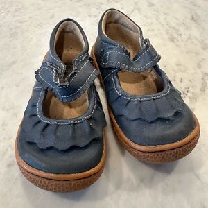Livie and Luca Mary Janes, Navy, Size 8, Girls